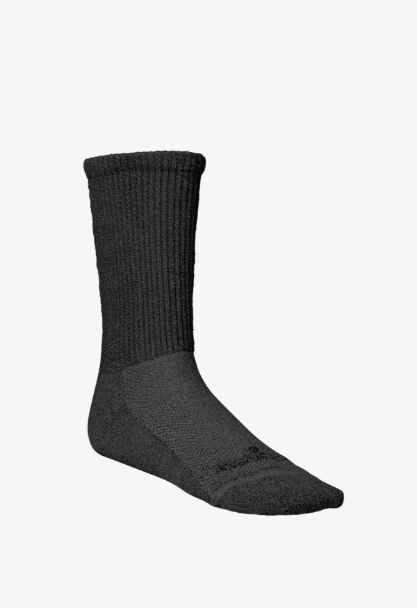 SOCKS CIRCULATION  CREW CUT BLK L